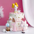 Gold Love Cake Plugin Birthday Cake Accessories Plugin Baking Heart Birthday Cake Topper