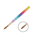 Acrylic Nail Brush for Nail Art Acrylic Kolinsky Brushes 8 10 12 14 16 Acrylic Brush