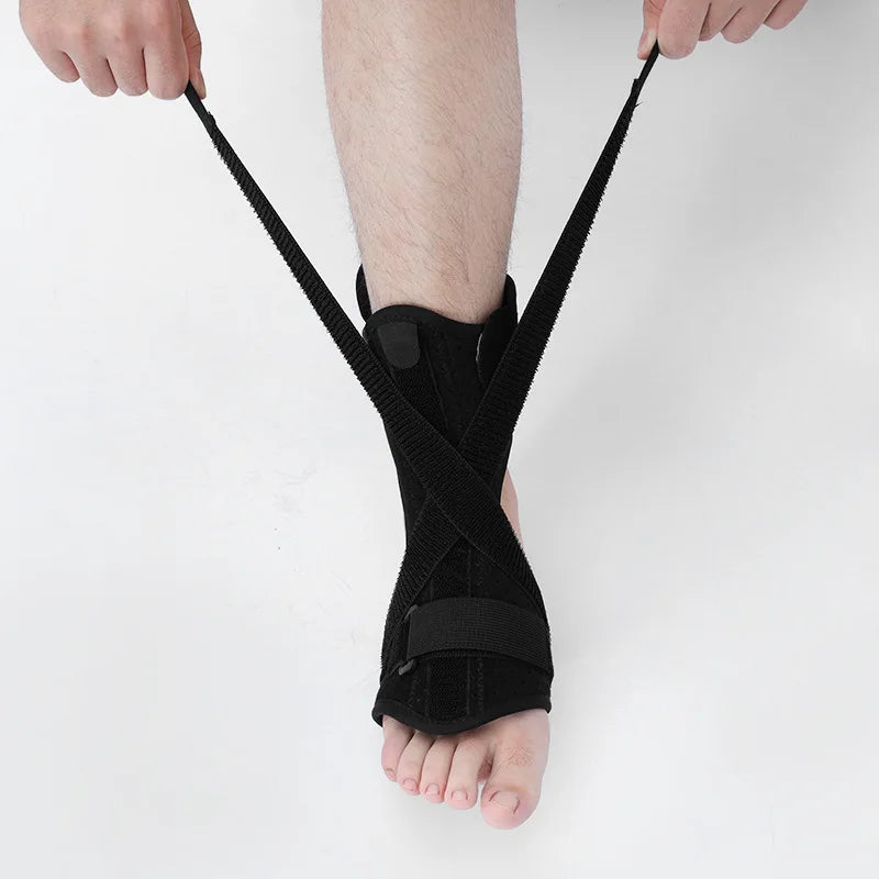 Fitness Neoprene Adjustable Pain Relief Night Splint Plantar Fasciitis Sprain Ankle Foot Droop Orthosis Correction Brace Support
