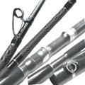 YJTY04 Custom Factory-Sold Pure 1.8m  Fuji Guide Carbon Fiber Spinning Fishing Rod for Saltwater Fishing & Boat/raft Rod Fishing fishing trolling rod