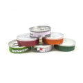 100ml 3.5g Self-seal Press It Tin Cans Flower Herb Tuna Edibles Gummies Cans Jars Containers With Stickers Labels