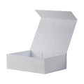 33*25.5*11.5cm Luxury Big Plain White Foldable Magnetic Closing Gift Boxes