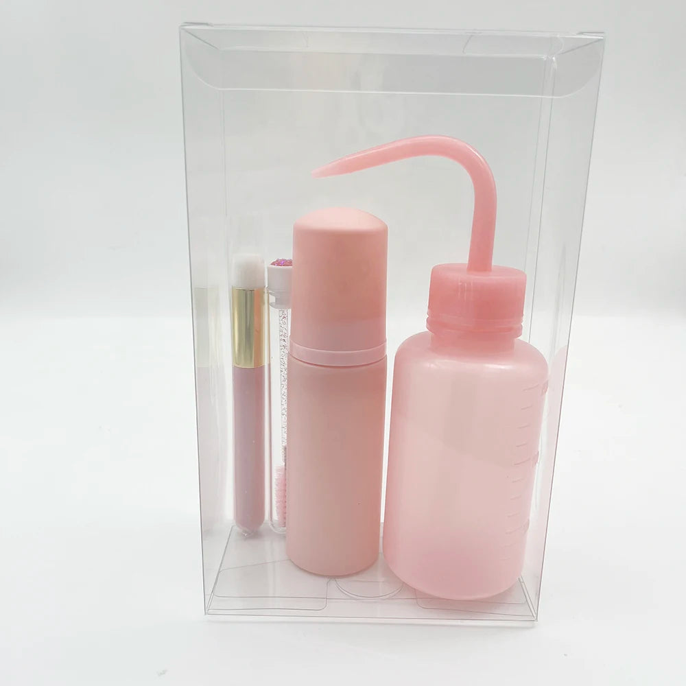 Wholesale Foam Cleanser Lashes Extension Shampoo Eyelash Clean Kit Custom Logo Eyelash Extensions Kits Lash Wash Bath After Kits
