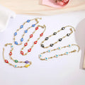 Custom Stainless Steel Jewelry Manufacturer Trendy Jewelry Stainless Steel 2023 Devil Eye Jewelry Necklace Bracelet