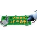 Pigeon Feeder - Slot Container Fowl Feeding Dish Pigeon Storage Trough Bird Food Dispenser Pigeon Supplies Parrot Feeder Duck