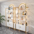 New Product Customization Cosmetic Shelf Display Racks Fashion Makeup Display Stand for Store Cosmetic Rack Display