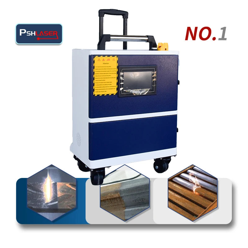Pulse Laser Cleaner 300w Fiber Laser Cleaning Machine Laser Rust Cleaner 200w 100w