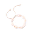Handmade Natural Beach Shell Jewelry Woven Shell Bracelet Women Men Accessories Beaded Strand Cowrie Shell Bracelet
