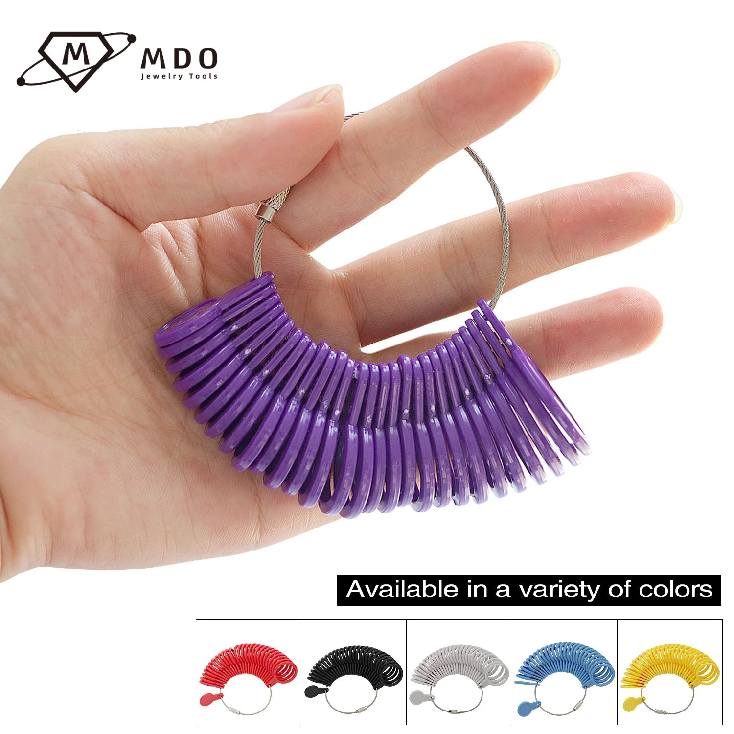 ABS Plastic Ring Size Jewelry Tools US UK EU Diameter HK JP Korea Plastic Ring Sizer Tools Finger Sizer Gauge Ring Measure