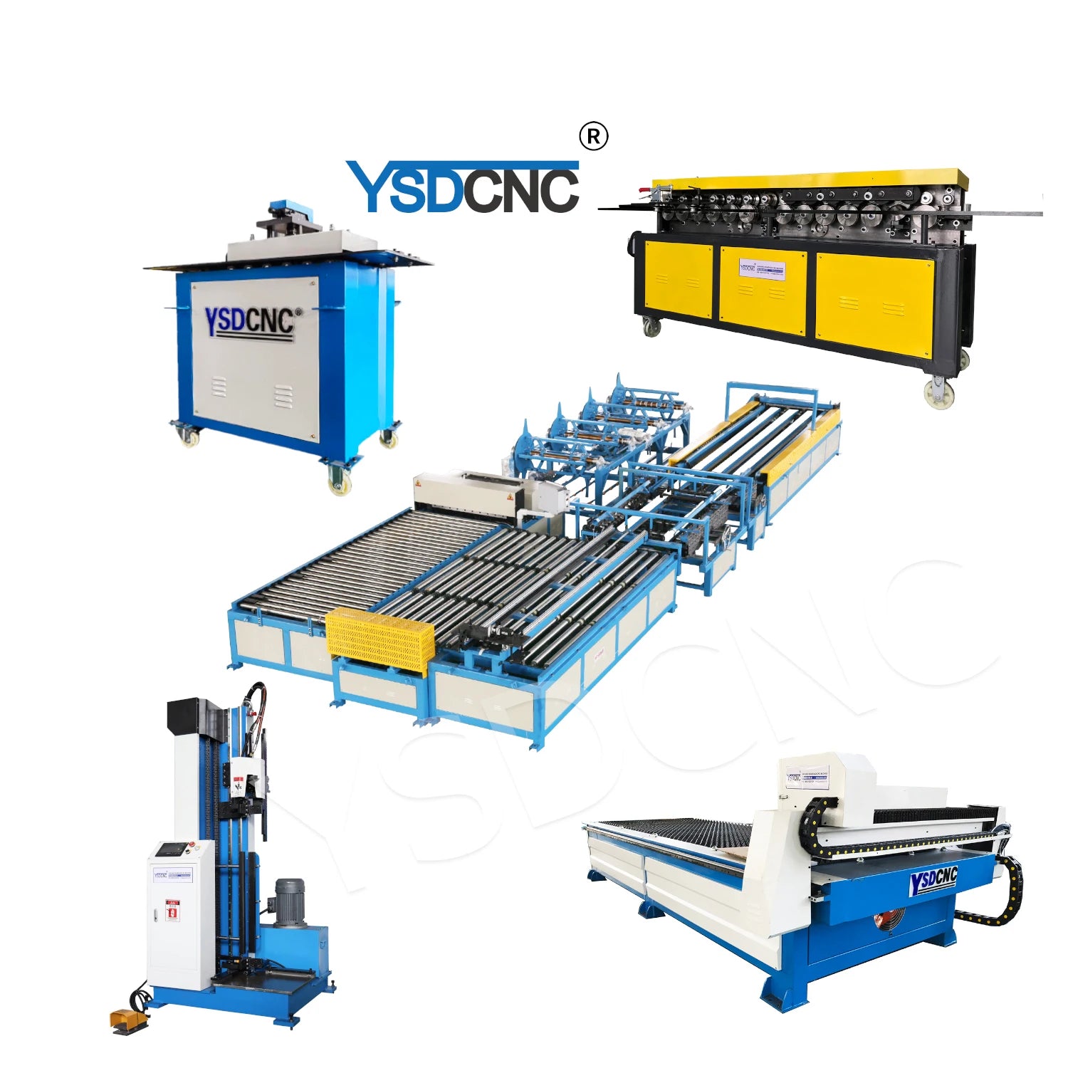 Factory Directly Sales Instock Galvanized Sheet Plate Pittsburgh Air Duct Lockformer MachineHvac Duct Seam Close Lock Former