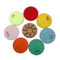 TRUE SHINE 75mm new updated concrete diamond floor polishing pads polishing pads factory outlets