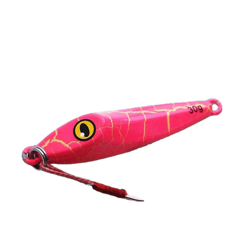 Carp Fishing Lead Metal Jig Ikuda Jumping Iron Water Resistance Metal Bait Assist Hook Fishing Lures