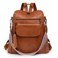 New Fashion Backpack Waterproof Women's Large Capacity Retro Single Shoulder Crossbody Bag Leisure Women's Backpack