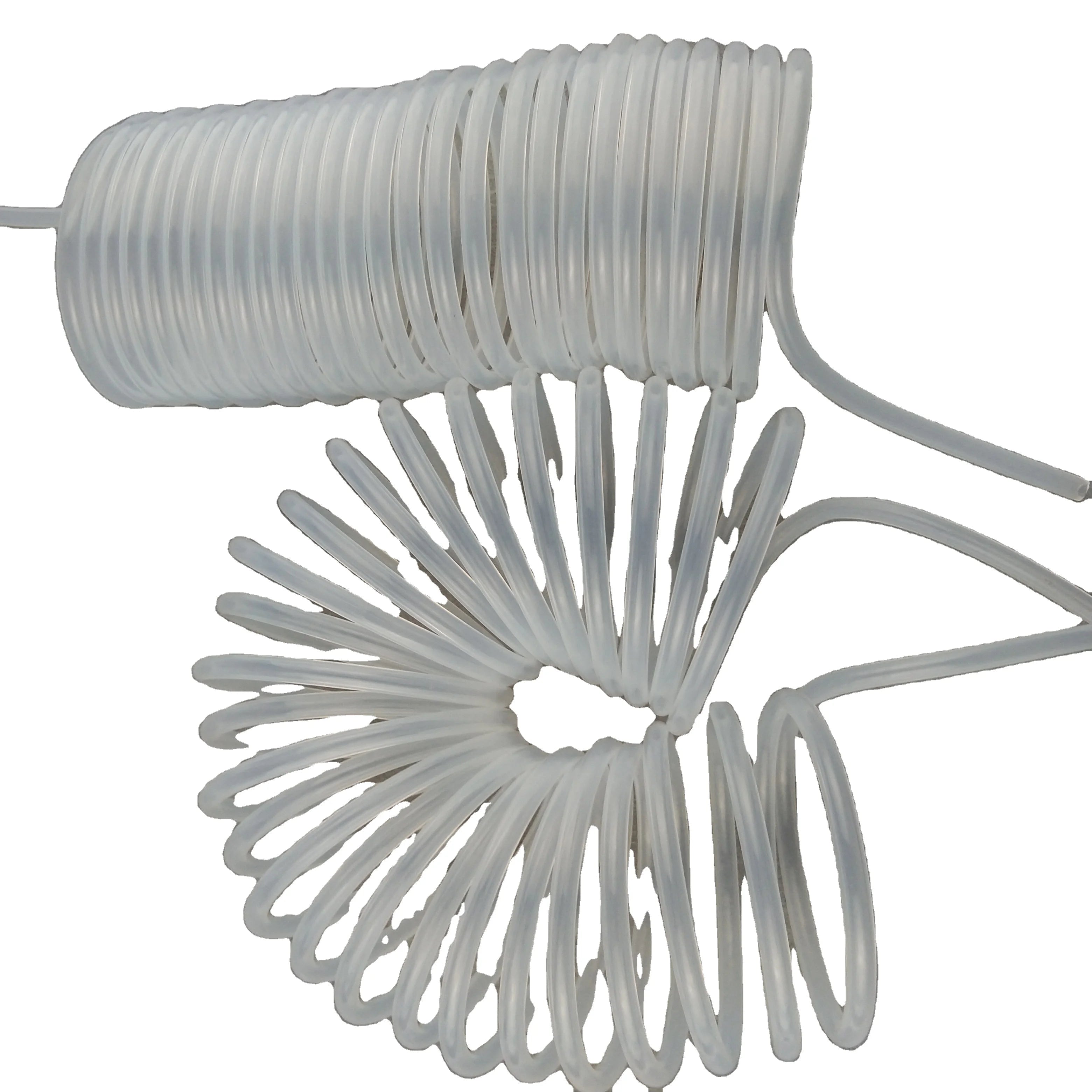 FEP Spiral Coil Heat Exchanger Hose Pneumatic Tube