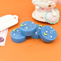 Blue Starry Sky Cake Flatback Resin Cabochon for Doll House Miniature Dessert Hand Making Craft Accessories DIY Phone Case