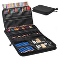 96 Piece Professional Sketch Pencil Set with Carry Bag Kids Drawing Art Supplies Color Pencil Kit