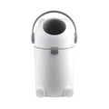 Magic Diaper Pail - Patented 95% Odor-Free SystemAward-Winning Design -No Refills Required - Works with Regular Trash Bags White