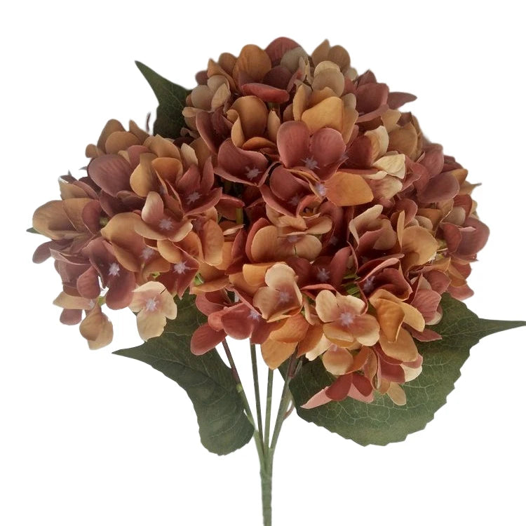 White Flowers Artificial Mothers Day Autumn Five Headers Ball Flower