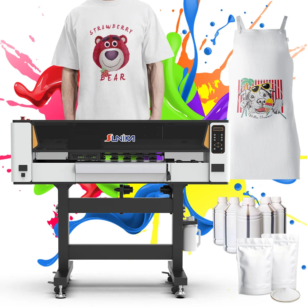 Sunika 60cm DTF Printer Printing Machine Dtf Impresora Xp600 for All Cloth Tshirt Canvas Bag