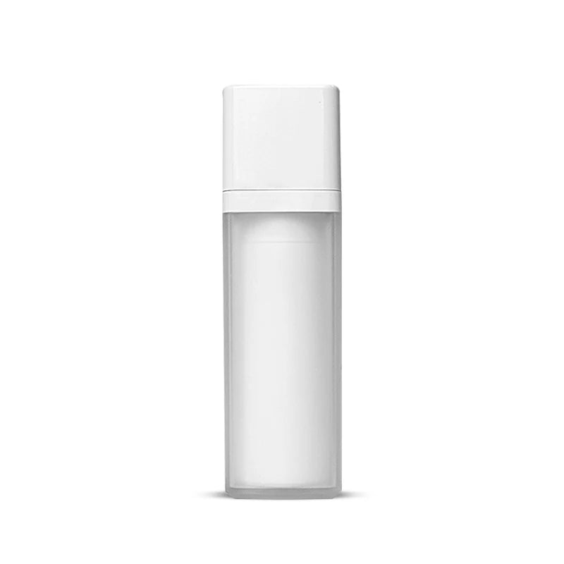 Empty 15ml 30ml 50ml Plastic Round Refillable Rotating Twist-up Airless Skincare Bottle