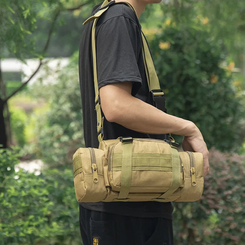 Multifunction Shoulder Bag Waterproof Crossbody Bag Molle Tactical Sport Waist Bag