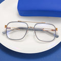 81092 Women Red Metal Temple Luxury Fashion Eyewear Eyewear Manufacturer Blue Light Blocking Glasses Anti Blue Light Glasses