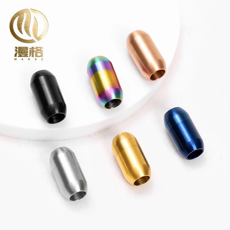 High Durability Utility Metal Oval Buckle Stainless Steel Leather Rope Chain Connection Buckle
