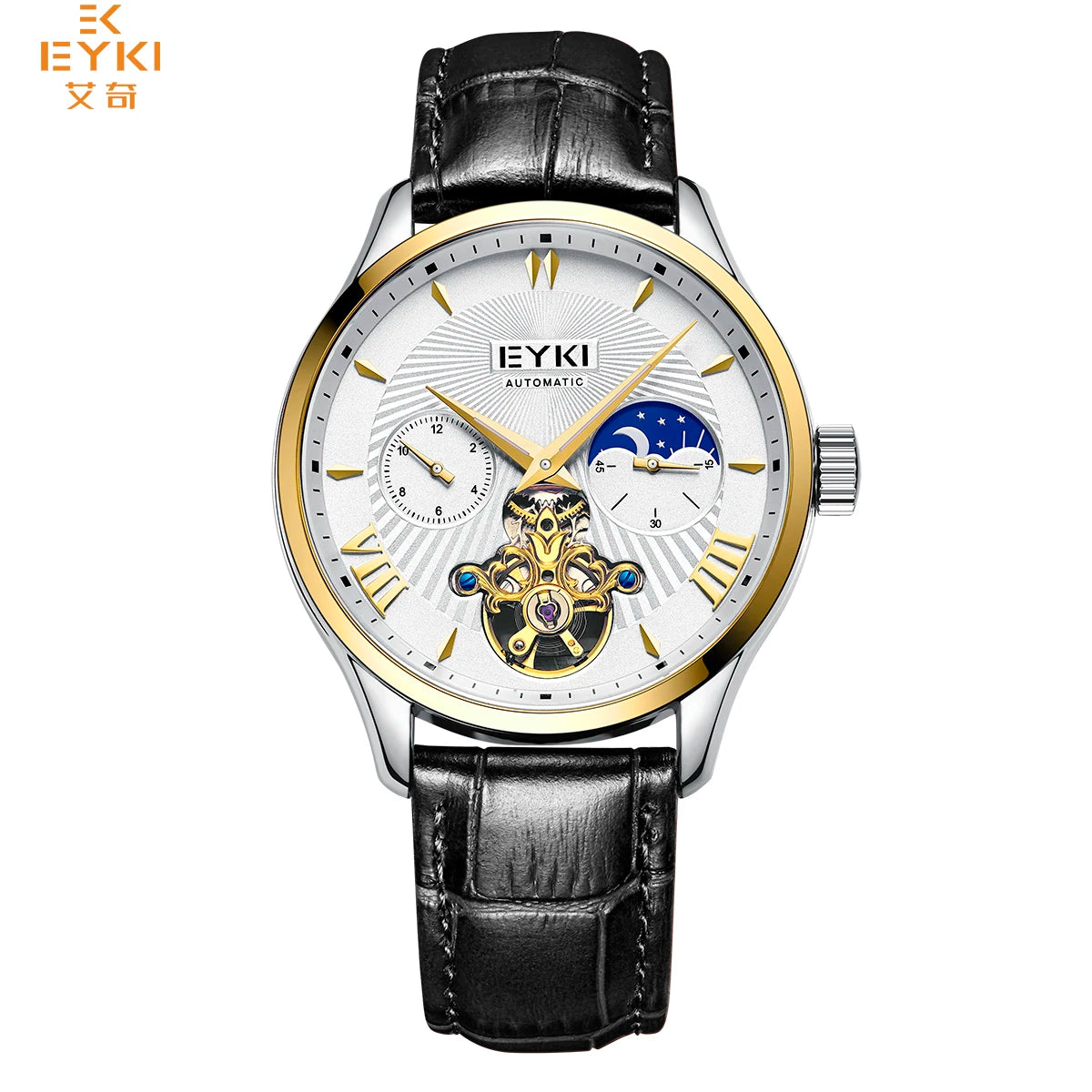 Best Quality Fashion Design Customize Men Stylish Designer Mechanical Wrist Watch Men Chain Watch