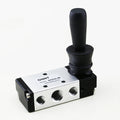 5 Way 2 Position Pneumatic Hand Lever Valve 4H210-08 Exhaust G1/8 in Out G1/4 Hand Pull Valve for Gas OEM Customizable