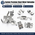 Precision Sheet Metal Structural Parts Car Electronic Module Mounting Bracket Metal Fittings Sheet Metal Source Factory MegaBDM