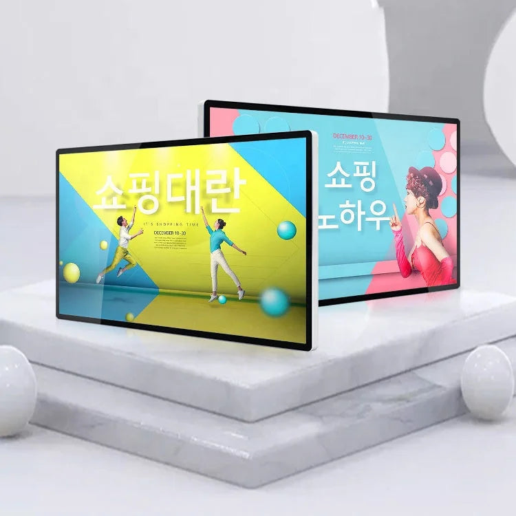 Indoor Digital Signage for Elevators Retail Stores 32 43 55 65 Inch Android TV Display HD Screen Wall Mounted Indoor Signage