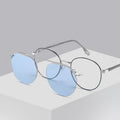 HIGO TAC Black Polarized Sunglasses with Gold Metal Frame Unisex Glass Lenses UV400 Protection