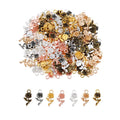 YuenZ Alloy Charms Antique Silver Color Flower Pendants Jewelry Findings for DIY Handmade Jewelry Making 20*10mm Q121