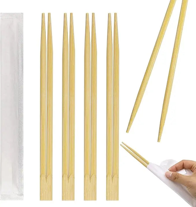 Custom Disposable Bamboo Chopsticks with Modern Design Eco-Friendly Bamboo Chopsticks With Custom Logo