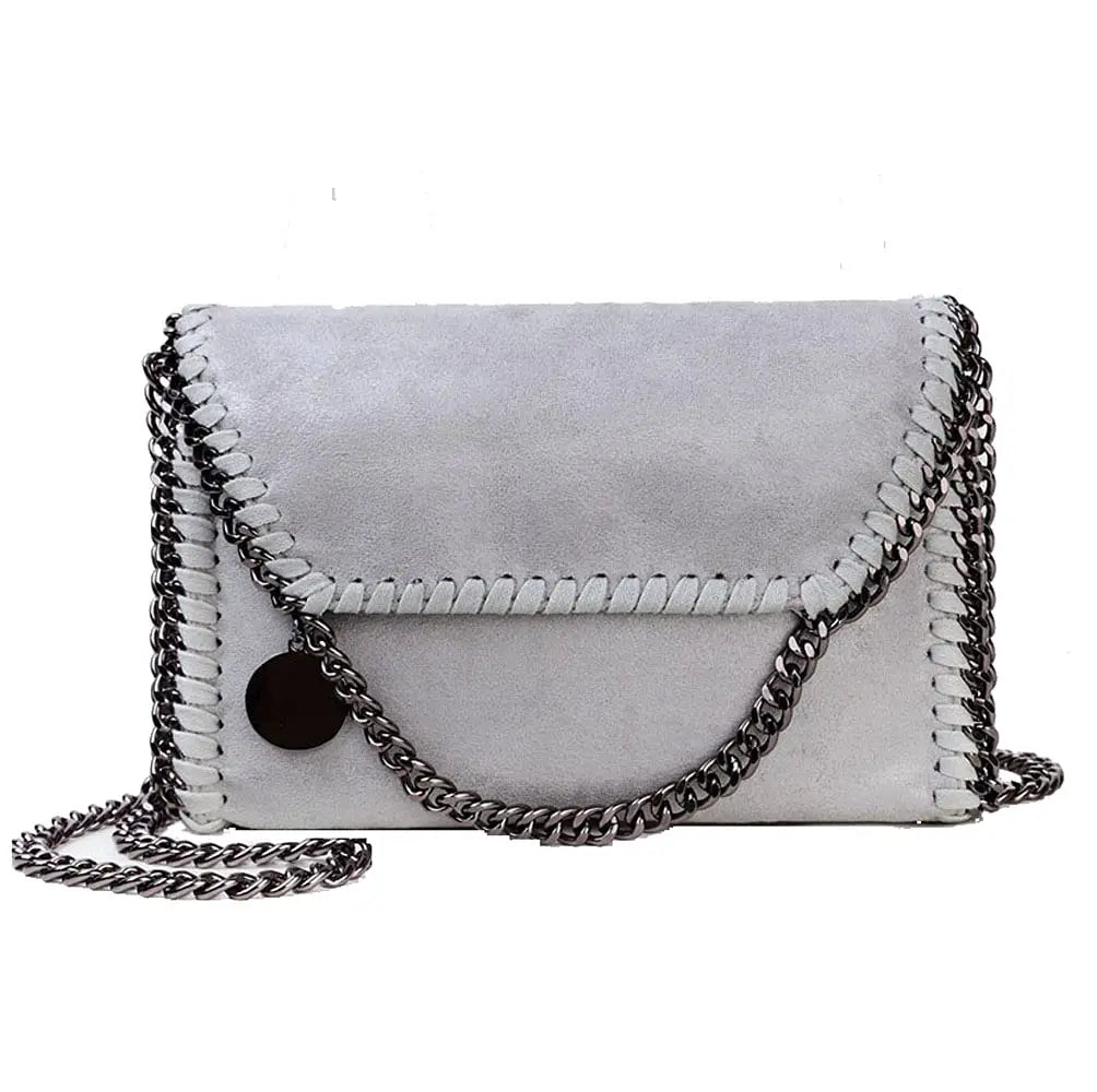2025 Beautiful Designer Chain Shoulder Purse Soft Leather Quilted Clutch Fashion Message Crossbody Bag for Women