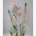 Outdoor Decorative Giant Paper Flower Free Standing Base Easter Party Event Wedding Shop Mall Decoration Outdoor Decorative