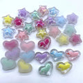 Heart Gold Star Beaded Phone Strap for Diy Charms