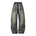 Baggy Jeans Hombre New Spring Summer Products American Style Women Women's Cargo Jeans Pocket Trend Blue Jeans for Men
