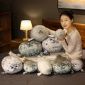 Cute 12 Inch Fat Stuffed Seal Plush Toy the Gray Phocidae Seapard Seal Plush Toy Seal Plush Pillow