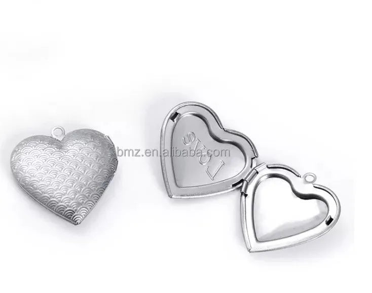 BMZ 2023 Children's Stainless Steel Jewelry Gift 316L Logo Free Photo Album Pendant Christian Religious Type