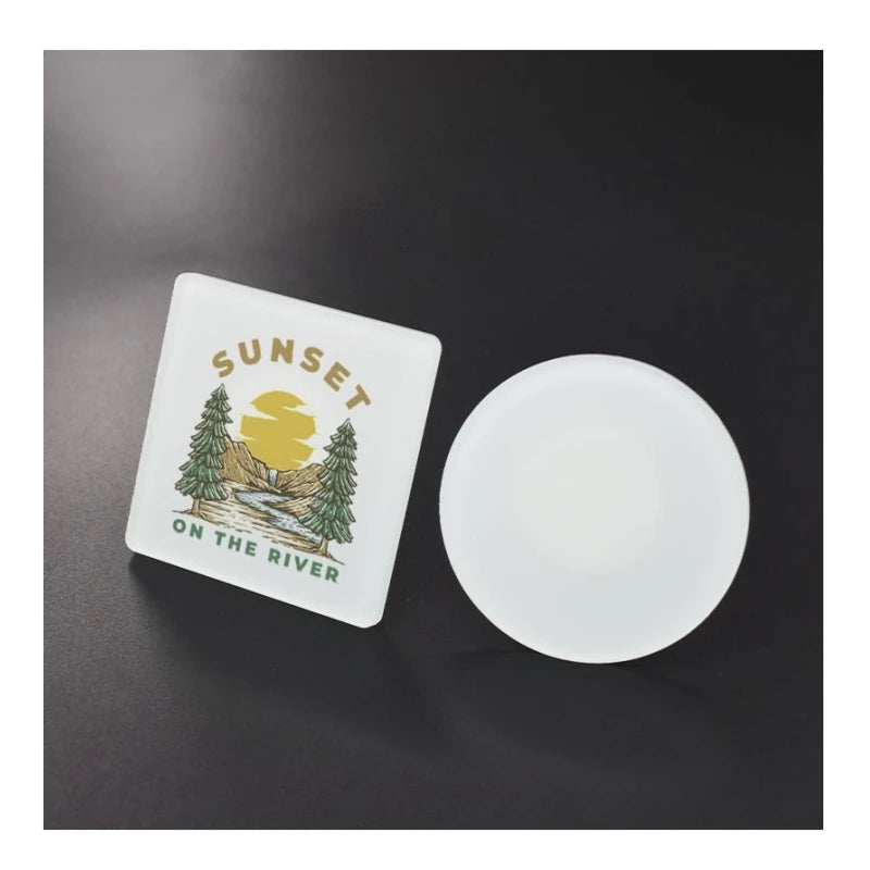 Car Air Vent Aroma Personalized Design Perfume Clips Sublimation Blank Acrylic Car Air Freshener Vent Clip