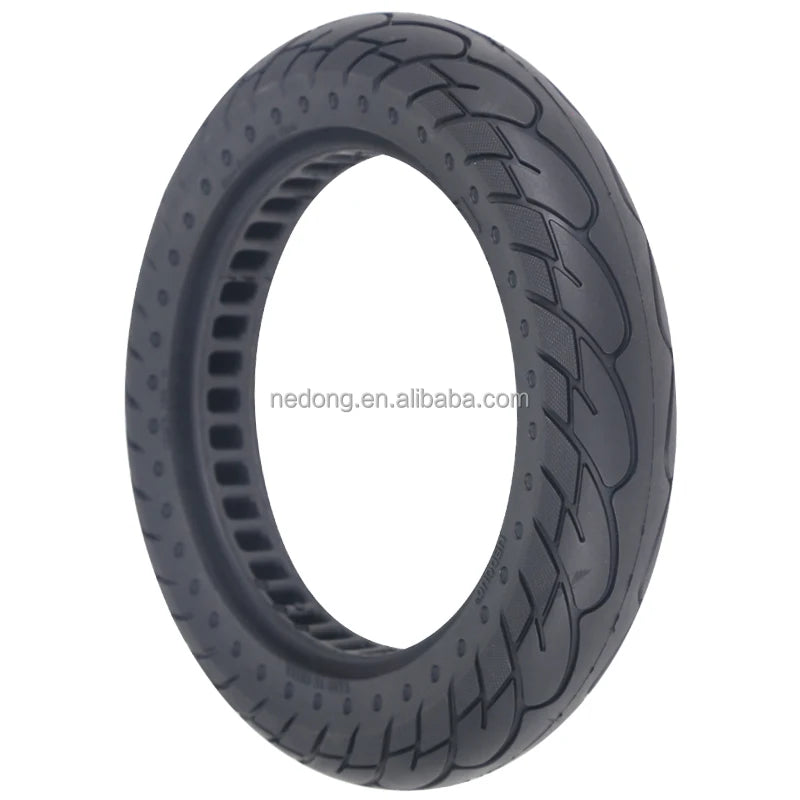 Nedong 12x2.125 Explosion Proof Airless Solid Tire for Electric Scooter Black LC Rubber ROHS Certified Durable 12 Inch