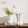 Merlin Living 3D Printing Vase Ceramic Big Vase for Home Decor Living Room Decoration Vase Chaozhou Ceramic Factory OEM