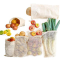 Eco Net Farmers Market Grocery Shopping Bag Set String Produce Saver Bagsfood Storage Friendly Reusable Large Organic Cotton