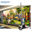 Wall-To-Floor 3D 5 Color UV Wall Printing Machine With DX7 Double Print Head