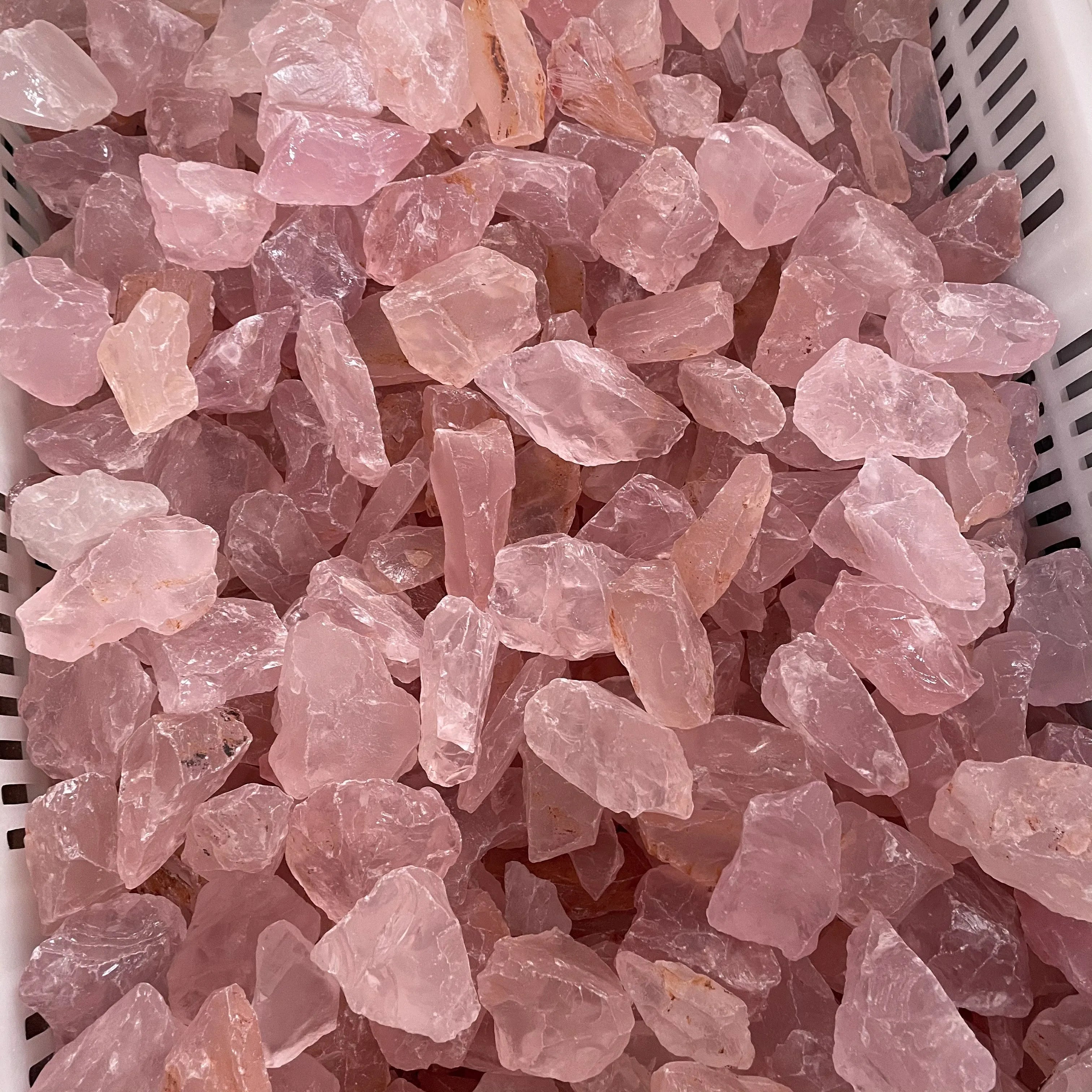 Wholesale Crystal Bulk Natural Stone Rough Stone Raw Crystal Raw Rose Quartz for Home Decor