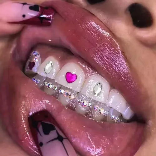 2026 New Hot Sale Teeth Whitening Accessories Tooth Gem Starter Kit Customizable Swarovskit Gems Lead-Free for Tooth Gems Kit