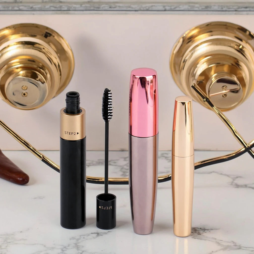 Wholesale Cosmetic Curelty Free 4D Eyelash Fiber Diamond Private Label Brand Liquid Mascara