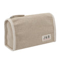 Fashion Design GRS Standard Calico Canvas Cotton Whole Round Shape Cosmetic Bag Sanitary Pad Napkin Underwear Storage Pouch