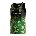 Fashion Sublimation Tank Tops Bodybuilding Workout Sleeveless Kenya Shirts Rugby Jersey Knitted Rugby/Outdoor/Training Top